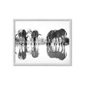 Picture of Sipping Zebras  _GroupedProduct_Rectangle_Landscape_Photography _GroupedProduct_Rectangle_Landscape_Framed_Matted_