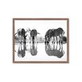 Picture of Sipping Zebras  _GroupedProduct_Rectangle_Landscape_Photography _GroupedProduct_Rectangle_Landscape_Framed_Matted_