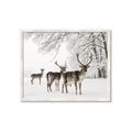 Picture of Winter Deers _GroupedProduct_Rectangle_Landscape_Photography _GroupedProduct_Rectangle_Landscape_Framed_Matted_