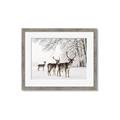 Picture of Winter Deers _GroupedProduct_Rectangle_Landscape_Photography _GroupedProduct_Rectangle_Landscape_Framed_Matted_