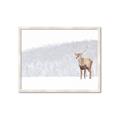 Picture of Winter Stag _GroupedProduct_Rectangle_Landscape_Framed_Matted_