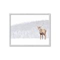 Picture of Winter Stag _GroupedProduct_Rectangle_Landscape_Framed_Matted_