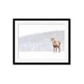 Picture of Winter Stag _GroupedProduct_Rectangle_Landscape_Framed_Matted_