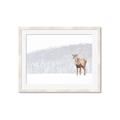 Picture of Winter Stag _GroupedProduct_Rectangle_Landscape_Framed_Matted_