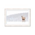 Picture of Winter Stag _GroupedProduct_Rectangle_Landscape_Framed_Matted_