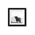 Picture of Scottish Fields Highland B&W _GroupedProduct_Square_Photography _GroupedProduct_Square_Framed_Matted_