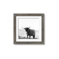 Picture of Scottish Fields Highland B&W _GroupedProduct_Square_Photography _GroupedProduct_Square_Framed_Matted_
