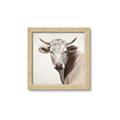 Picture of Neutral Cow _GroupedProduct_Square_Framed_Matted_
