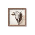Picture of Neutral Cow _GroupedProduct_Square_Framed_Matted_