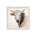 Picture of Neutral Cow _GroupedProduct_Square_Framed_Matted_