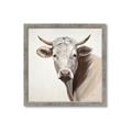 Picture of Neutral Cow _GroupedProduct_Square_Framed_Matted_