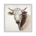 Picture of Neutral Cow _GroupedProduct_Square_Framed_Matted_
