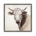 Picture of Neutral Cow _GroupedProduct_Square_Framed_Matted_