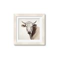 Picture of Neutral Cow _GroupedProduct_Square_Framed_Matted_