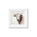 Picture of Neutral Cow _GroupedProduct_Square_Framed_Matted_