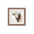 Picture of Neutral Cow _GroupedProduct_Square_Framed_Matted_