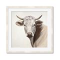 Picture of Neutral Cow _GroupedProduct_Square_Framed_Matted_
