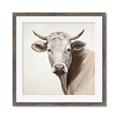 Picture of Neutral Cow _GroupedProduct_Square_Framed_Matted_