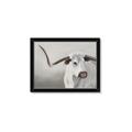 Picture of Cow with Big Horn _GroupedProduct_Rectangle_Landscape_Framed_Matted_