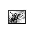 Picture of Longhorn Larry _GroupedProduct_Rectangle_Landscape_Framed_Matted_