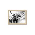 Picture of Longhorn Larry _GroupedProduct_Rectangle_Landscape_Framed_Matted_