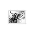 Picture of Longhorn Larry _GroupedProduct_Rectangle_Landscape_Framed_Matted_