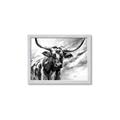 Picture of Longhorn Larry _GroupedProduct_Rectangle_Landscape_Framed_Matted_
