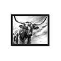 Picture of Longhorn Larry _GroupedProduct_Rectangle_Landscape_Framed_Matted_