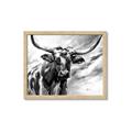 Picture of Longhorn Larry _GroupedProduct_Rectangle_Landscape_Framed_Matted_