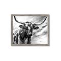 Picture of Longhorn Larry _GroupedProduct_Rectangle_Landscape_Framed_Matted_