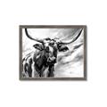 Picture of Longhorn Larry _GroupedProduct_Rectangle_Landscape_Framed_Matted_