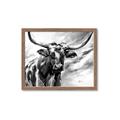 Picture of Longhorn Larry _GroupedProduct_Rectangle_Landscape_Framed_Matted_