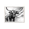 Picture of Longhorn Larry _GroupedProduct_Rectangle_Landscape_Framed_Matted_