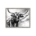 Picture of Longhorn Larry _GroupedProduct_Rectangle_Landscape_Framed_Matted_
