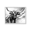 Picture of Longhorn Larry _GroupedProduct_Rectangle_Landscape_Framed_Matted_