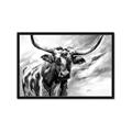 Picture of Longhorn Larry _GroupedProduct_Rectangle_Landscape_Framed_Matted_