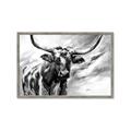 Picture of Longhorn Larry _GroupedProduct_Rectangle_Landscape_Framed_Matted_