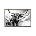 Picture of Longhorn Larry _GroupedProduct_Rectangle_Landscape_Framed_Matted_