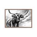 Picture of Longhorn Larry _GroupedProduct_Rectangle_Landscape_Framed_Matted_