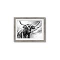 Picture of Longhorn Larry _GroupedProduct_Rectangle_Landscape_Framed_Matted_