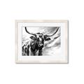 Picture of Longhorn Larry _GroupedProduct_Rectangle_Landscape_Framed_Matted_