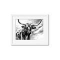 Picture of Longhorn Larry _GroupedProduct_Rectangle_Landscape_Framed_Matted_