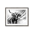 Picture of Longhorn Larry _GroupedProduct_Rectangle_Landscape_Framed_Matted_
