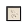 Picture of Sketched Horse I  _GroupedProduct_Square_Framed_Matted_
