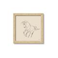 Picture of Sketched Horse I  _GroupedProduct_Square_Framed_Matted_