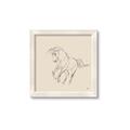 Picture of Sketched Horse I  _GroupedProduct_Square_Framed_Matted_