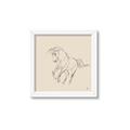 Picture of Sketched Horse I  _GroupedProduct_Square_Framed_Matted_