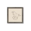 Picture of Sketched Horse I  _GroupedProduct_Square_Framed_Matted_