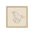 Picture of Sketched Horse I  _GroupedProduct_Square_Framed_Matted_