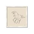 Picture of Sketched Horse I  _GroupedProduct_Square_Framed_Matted_